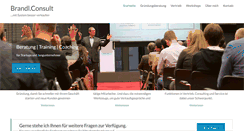 Desktop Screenshot of brandl-consult.de
