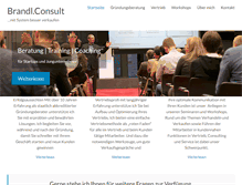 Tablet Screenshot of brandl-consult.de